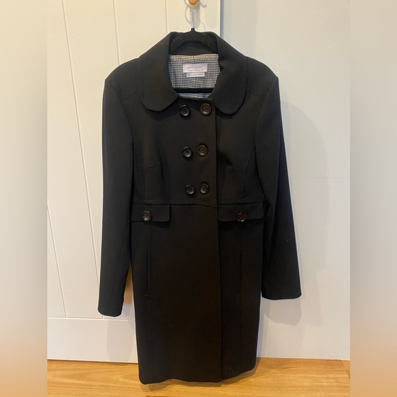 Portmans Jackets & Blazers - Portmans Size 10 Black Lined Coat